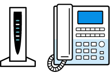 リモート用LAN電話機セット